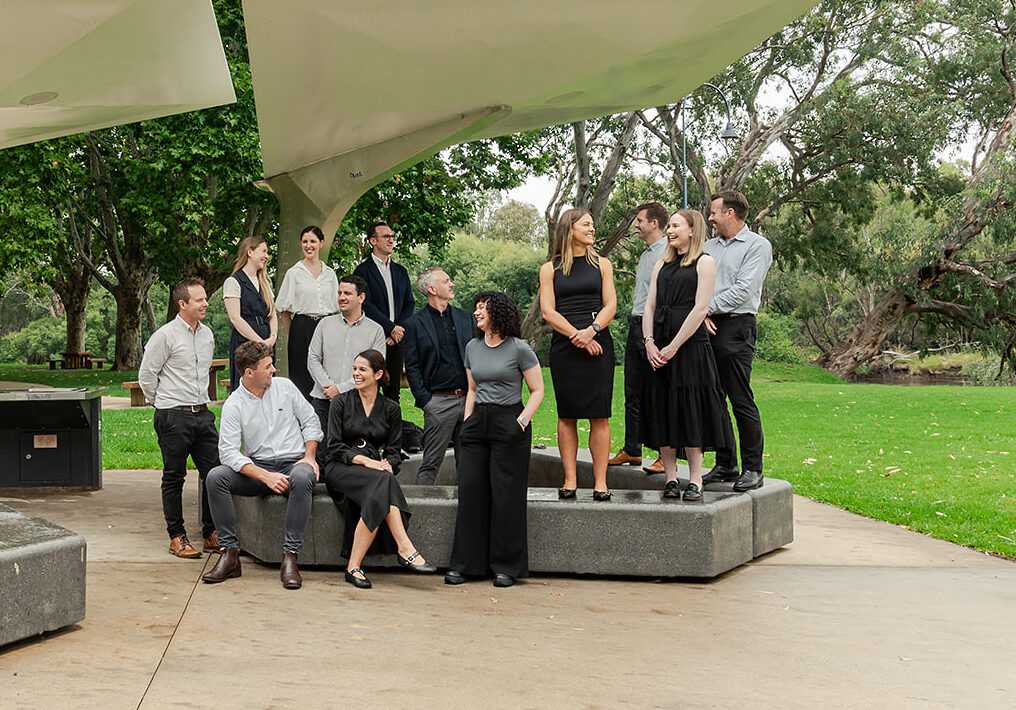 Habitat Planning team celebrating 30 years of town planning in regional Victoria, NSW and Canberra, ACT
