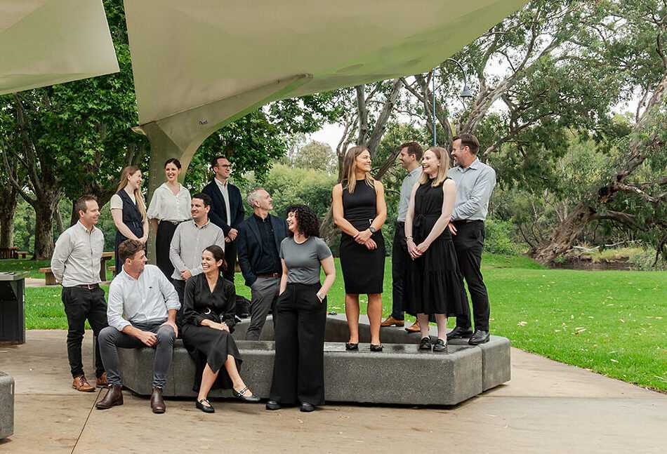 Habitat Planning team celebrating 30 years of town planning in regional Victoria, NSW and Canberra, ACT